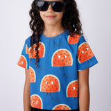 Minti One In A Melon Cropped Tee