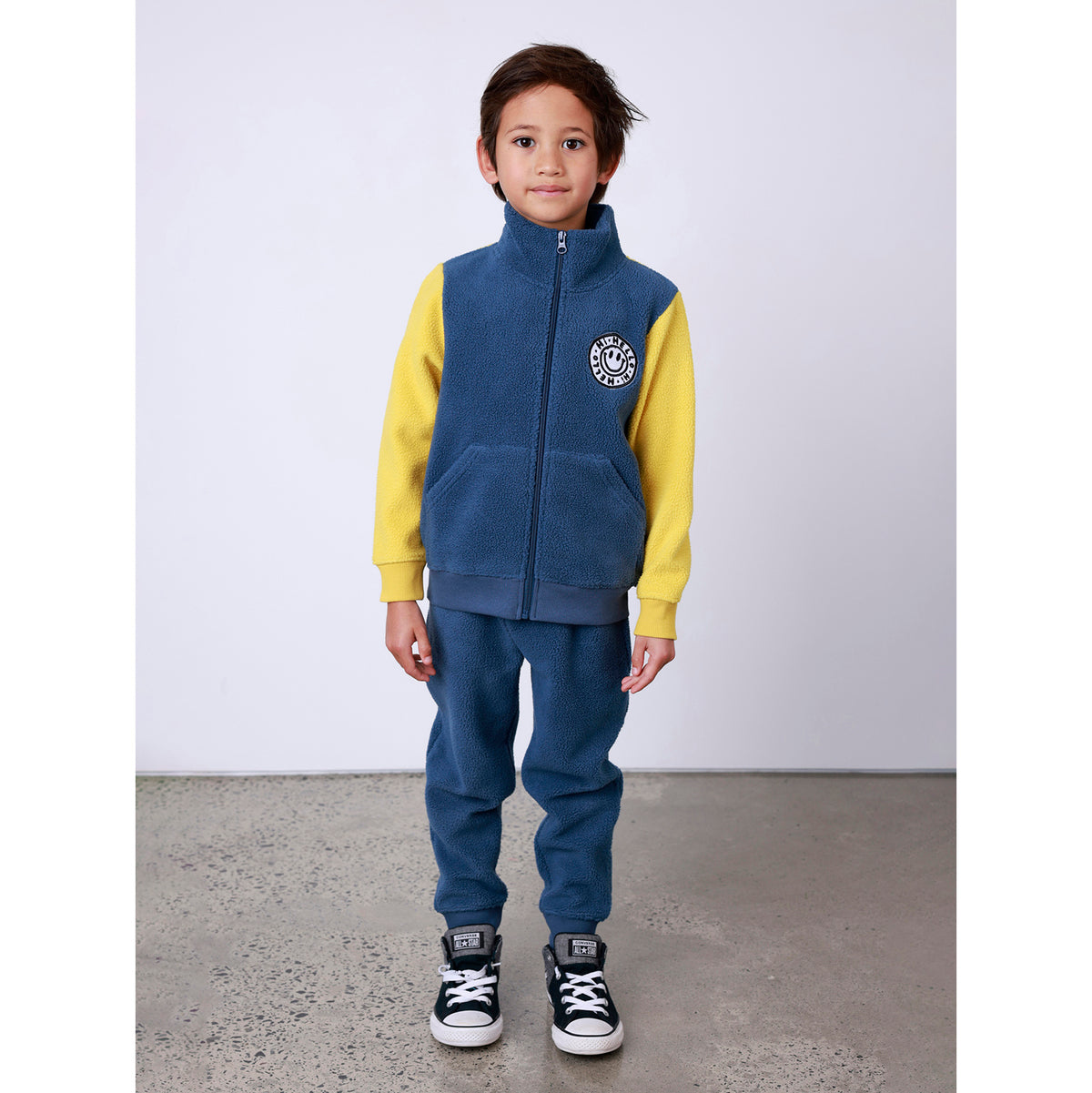 Minti Happy Teddy Zip Up