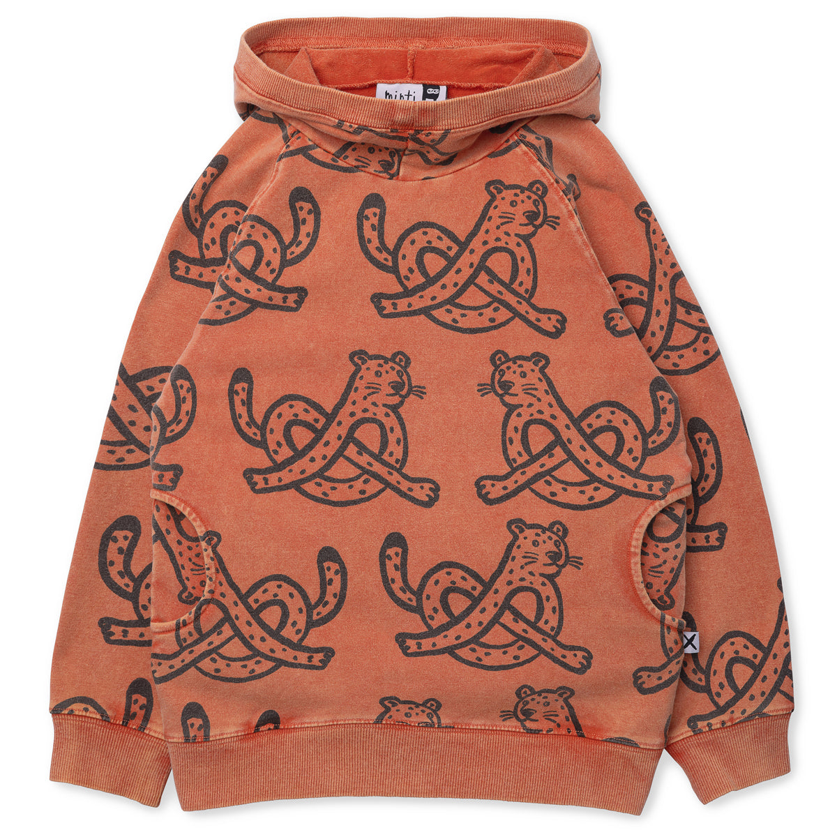 Minti Pretzel Leopard Hood