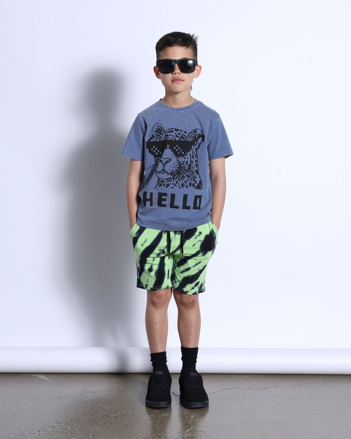 Hello Leopard Bye Bear Tee