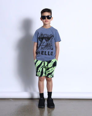 Hello Leopard Bye Bear Tee