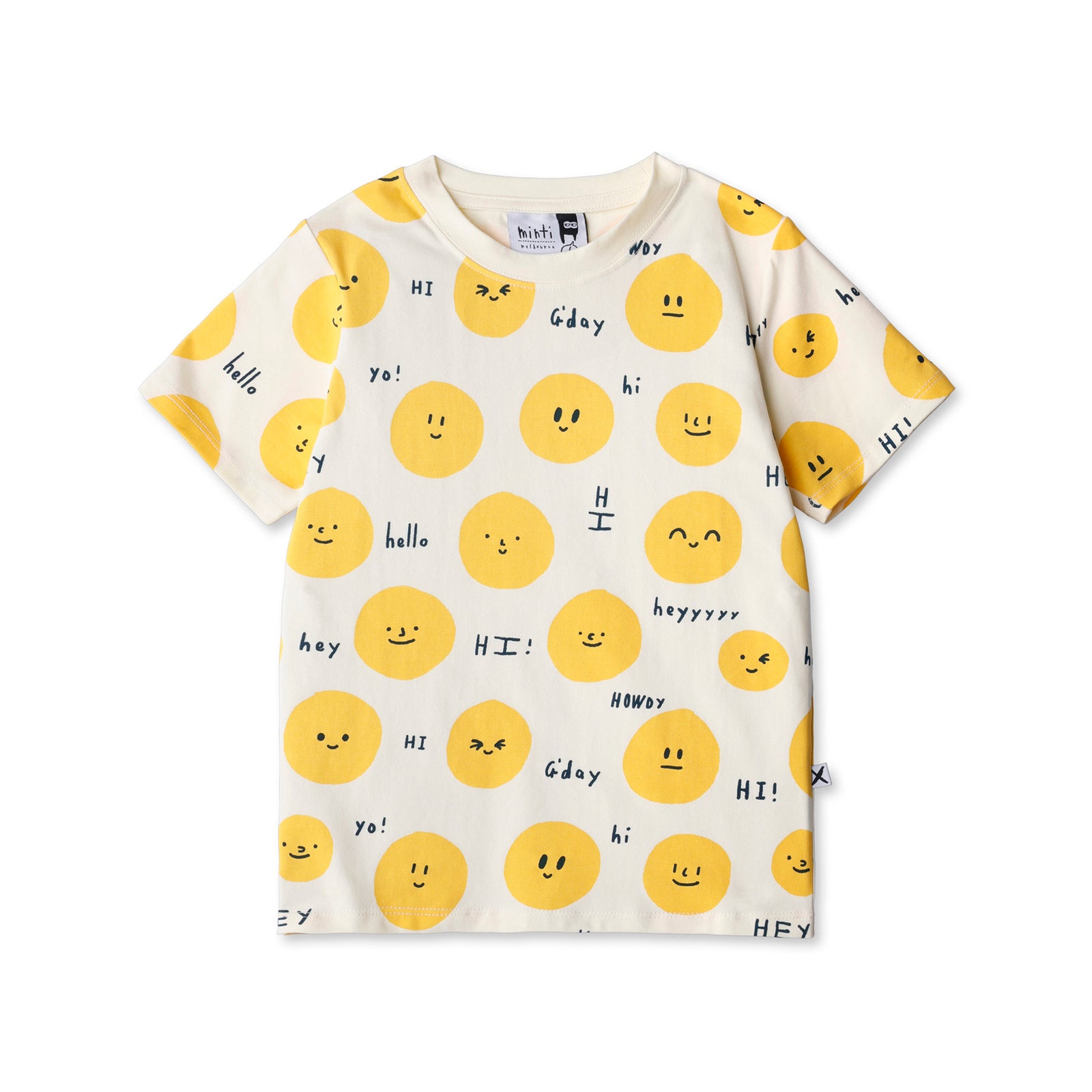 Minti Hello Faces Tee