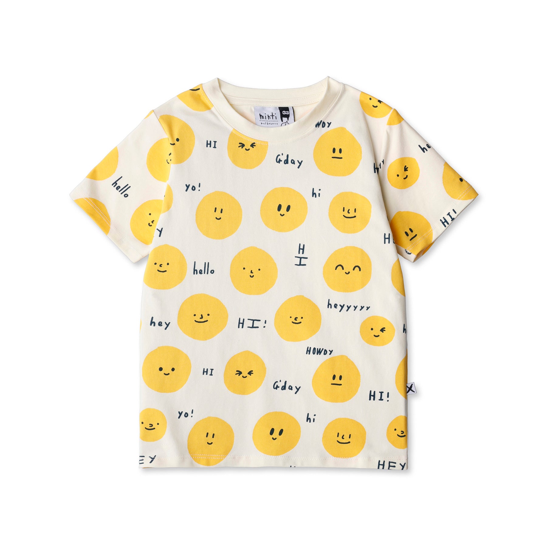 Minti Hello Faces Tee
