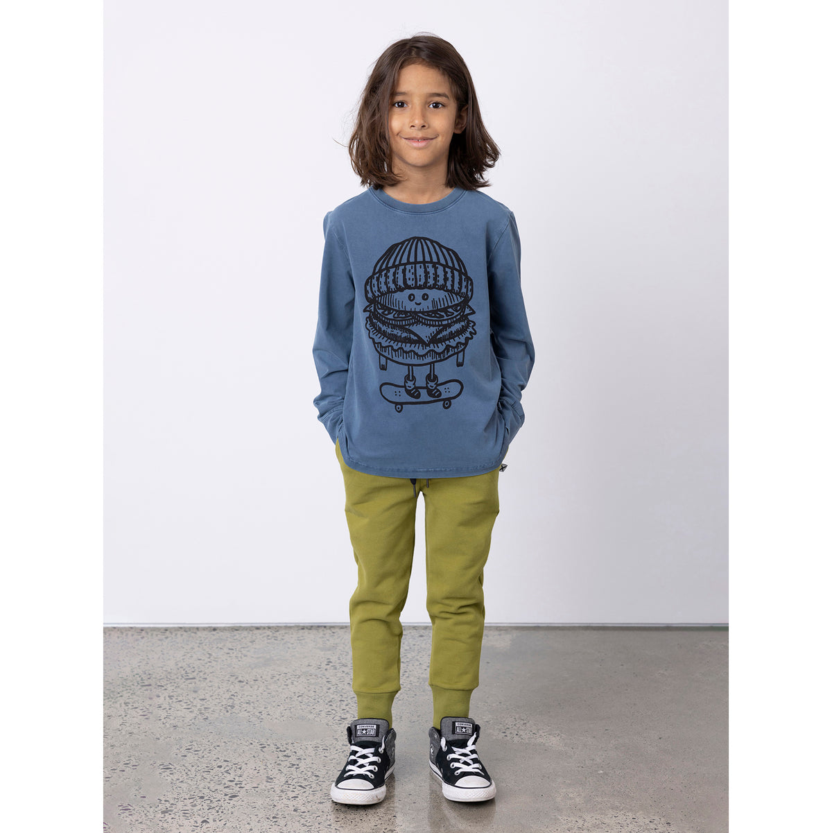 Minti Burger Skater Tee