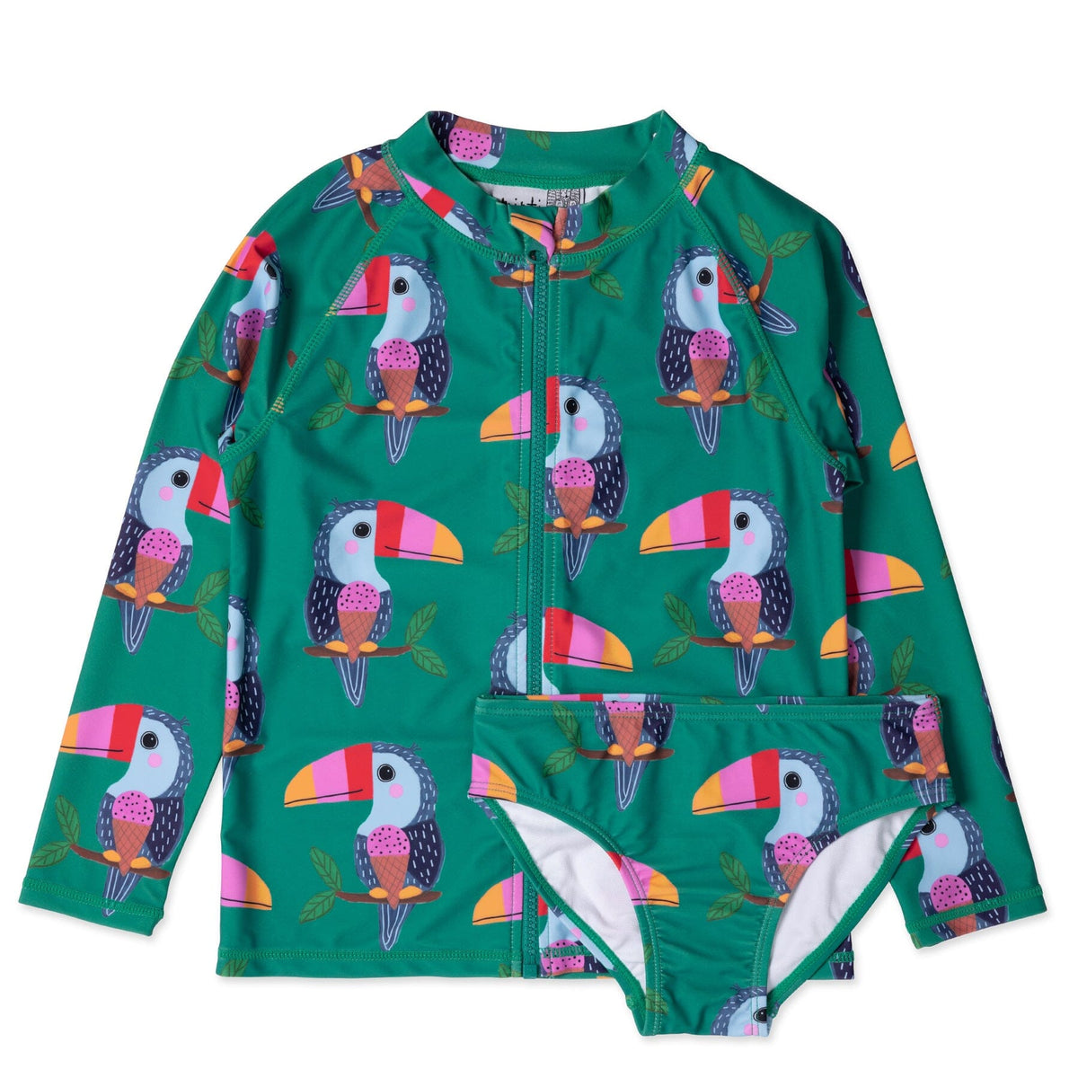 Icecream Toucan Rashie Set