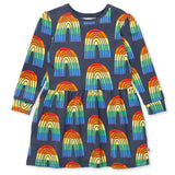 Stripey Rainbow Dress