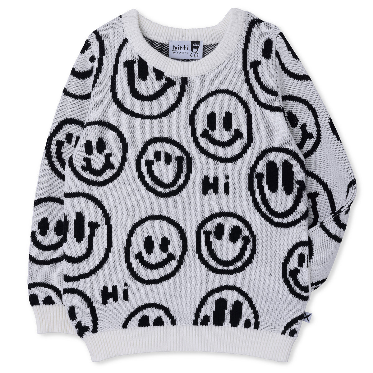 Minti Happy Knit Crew