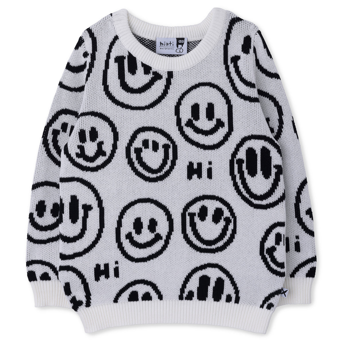 Minti Happy Knit Crew