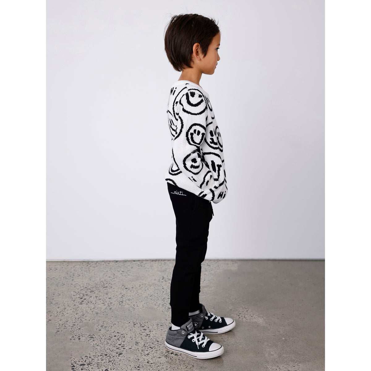 Minti Happy Knit Crew