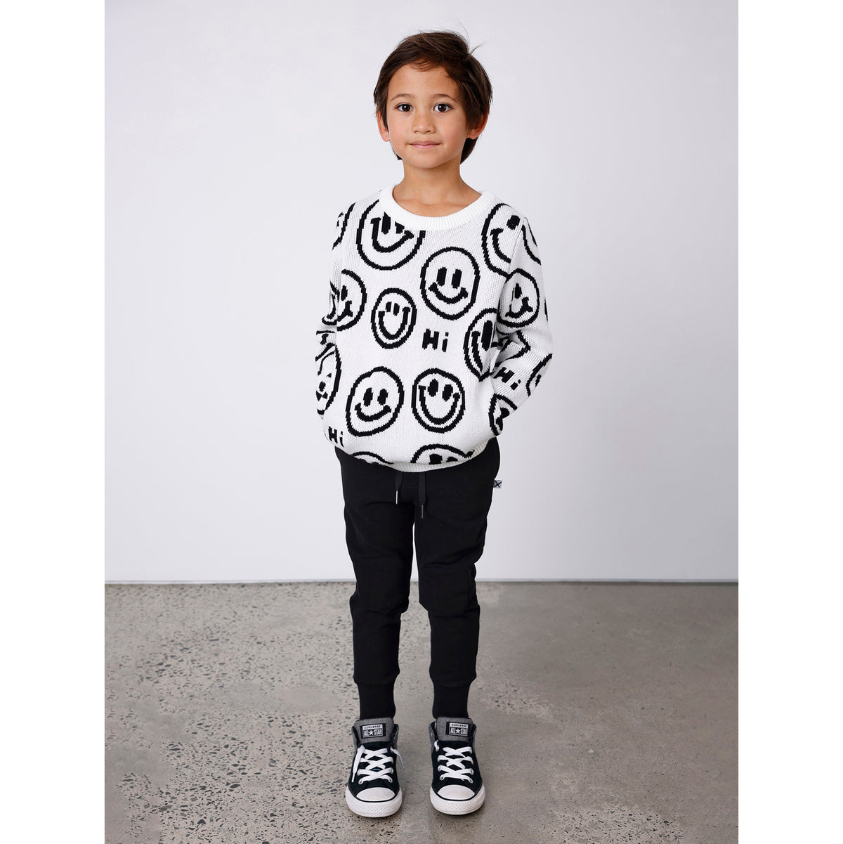 Minti Happy Knit Crew