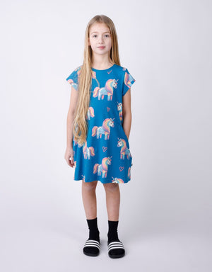 Minti Painted Unicorn Dress