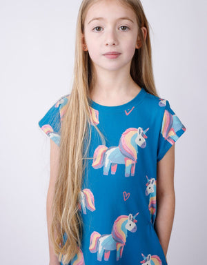 Minti Painted Unicorn Dress