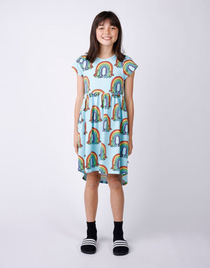 Minti Painted Rainbow Dress