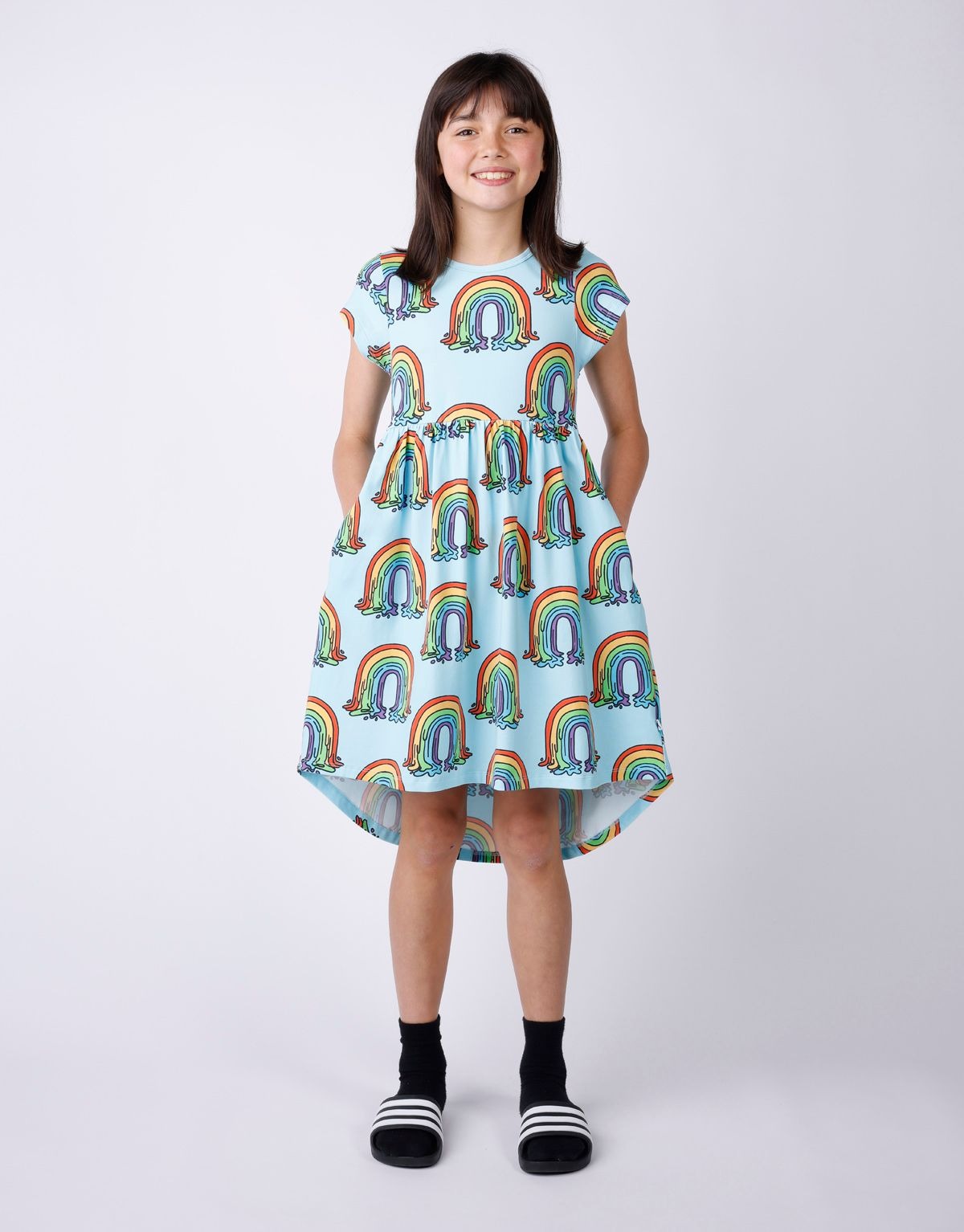 Minti Painted Rainbow Dress