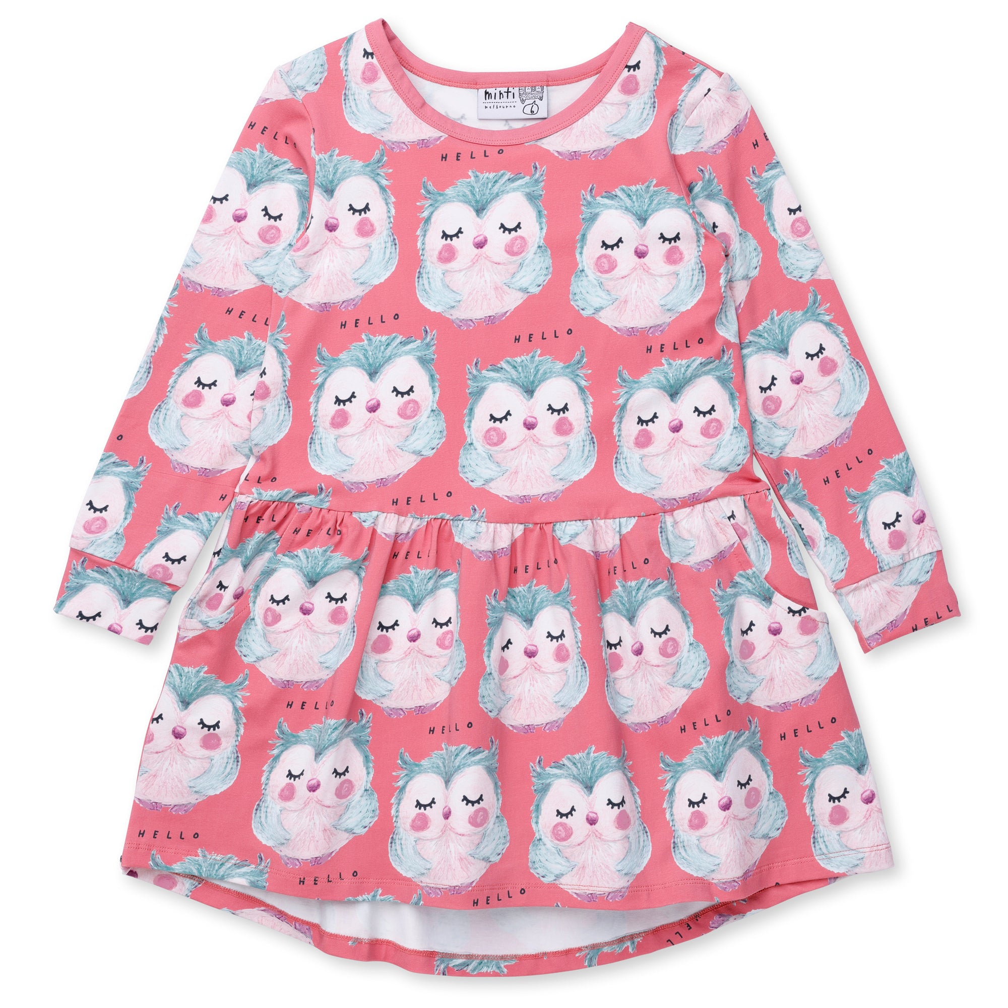 Painted Owls Dress