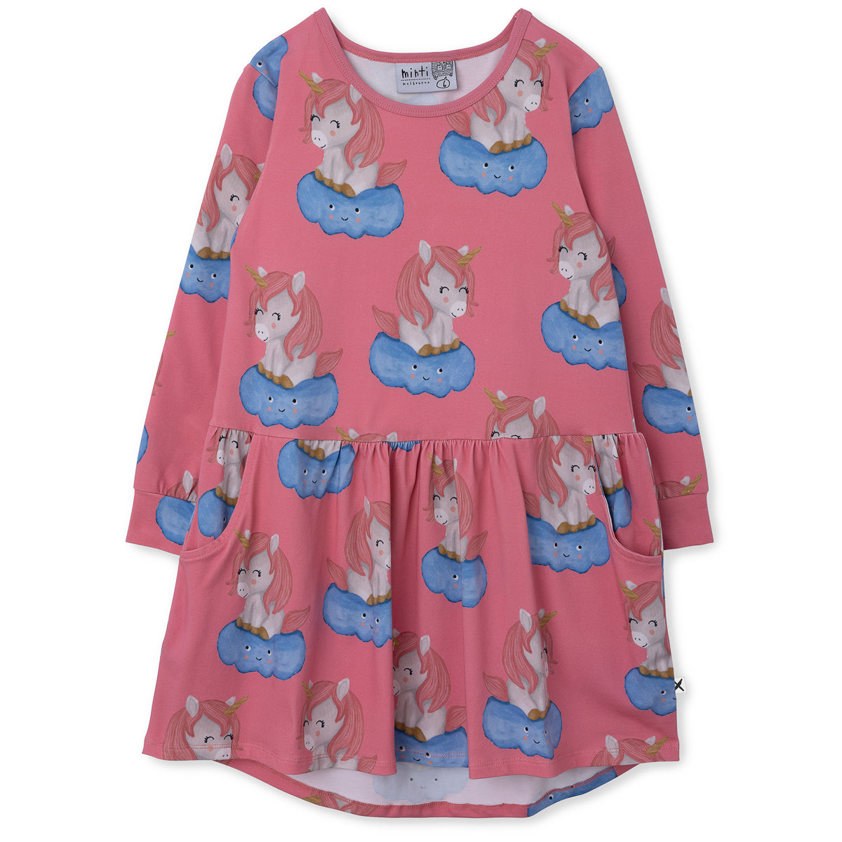 Minti Unicorn On A Cloud Dress