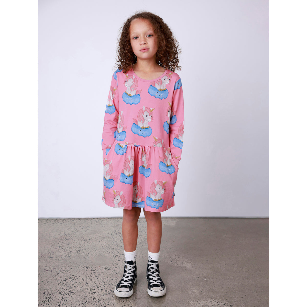 Minti Unicorn On A Cloud Dress