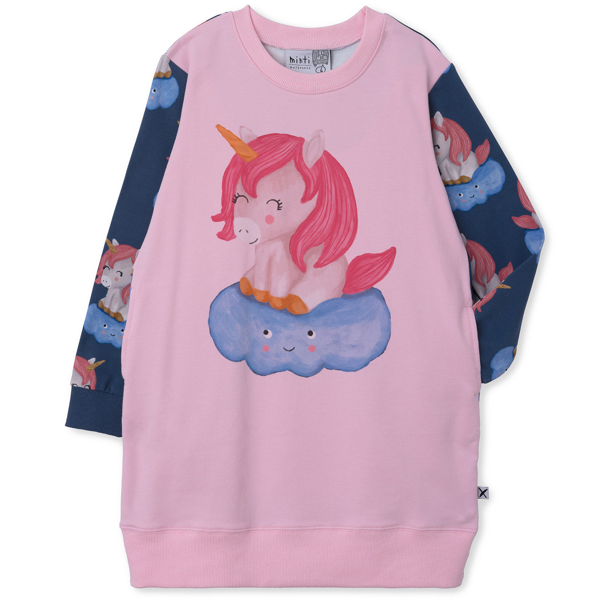 Minti Unicorns On A Cloud Dress