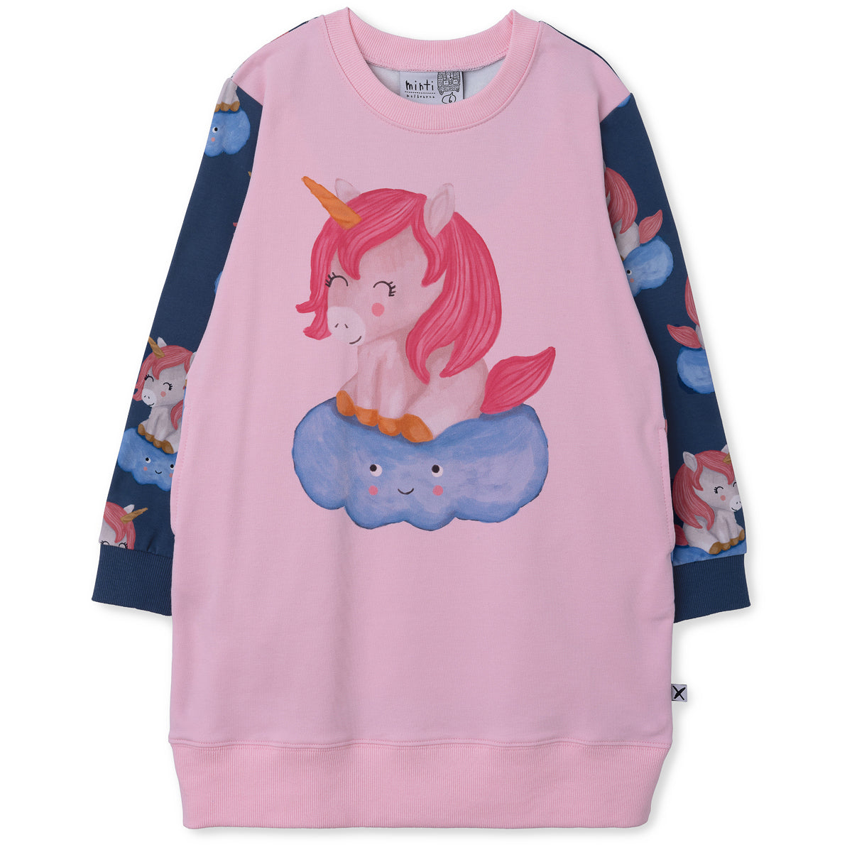 Minti Unicorns On A Cloud Dress