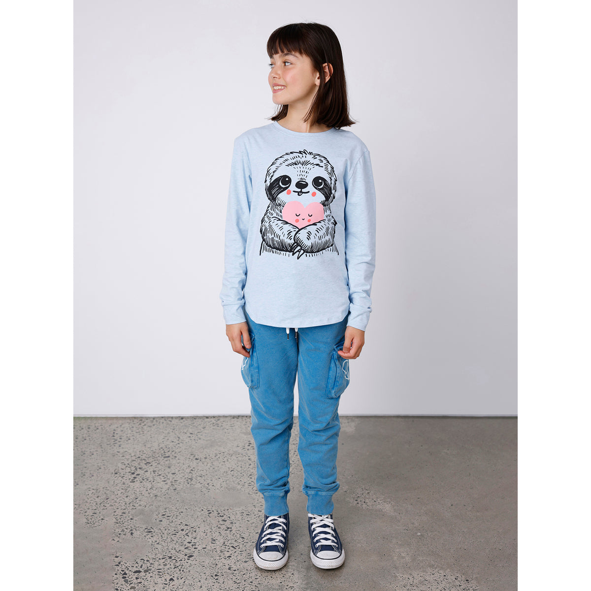 Minti Happy Sloth Tee