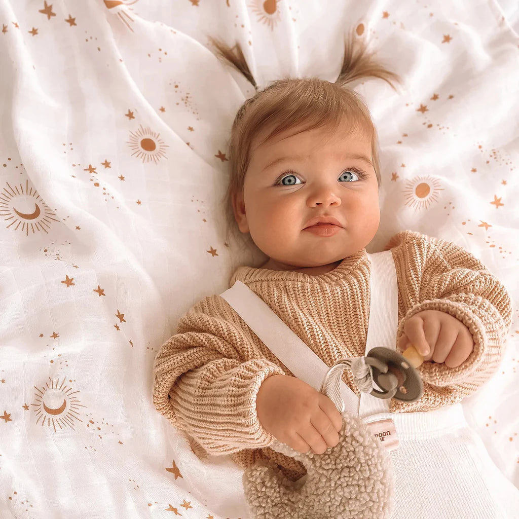 Constellation Organic Muslin Swaddle Wrap