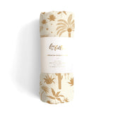 Desert Palms Organic Muslin Swaddle Wrap