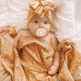 Tiny Lemons Organic Muslin Swaddle Wrap