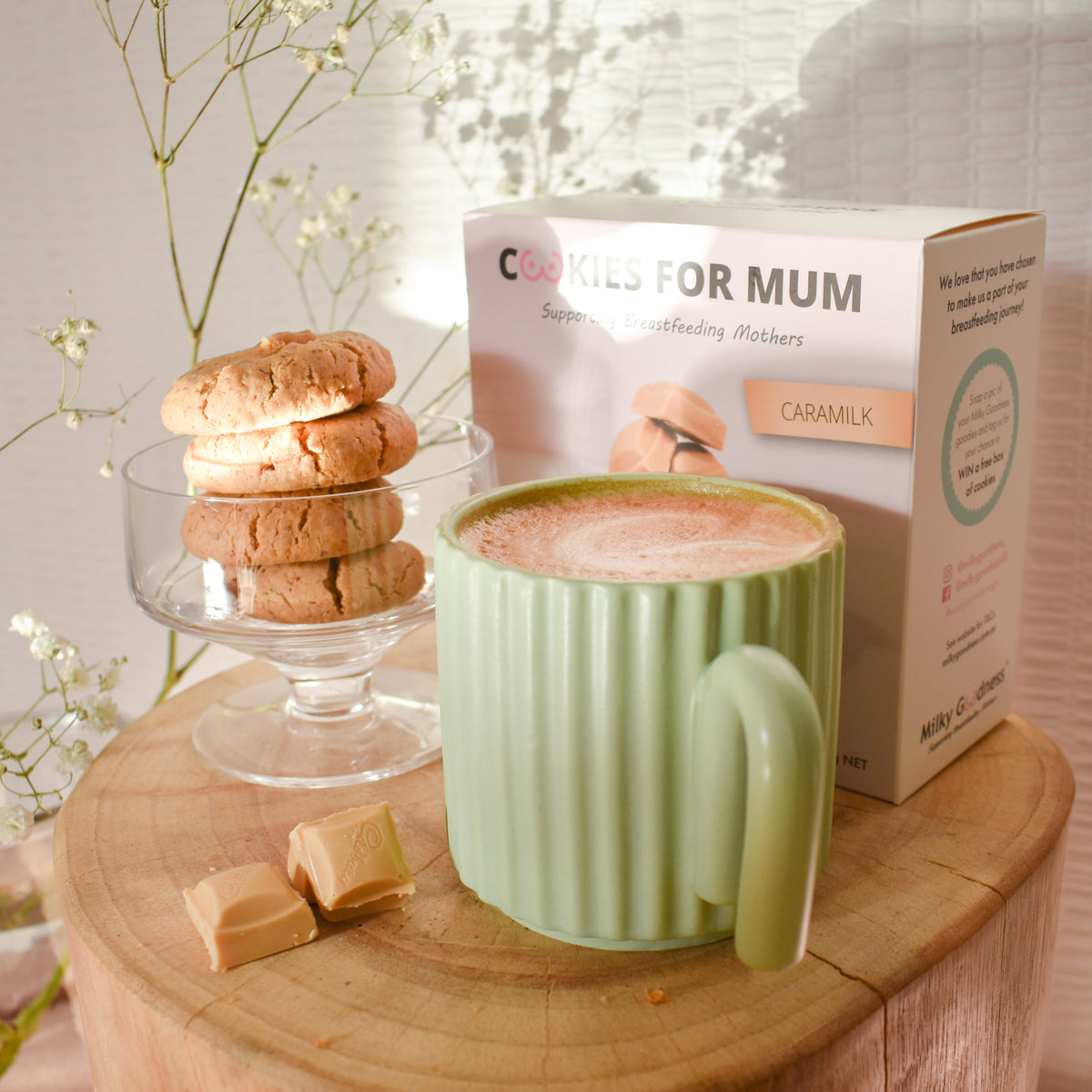 Caramilk Lactation Cookies