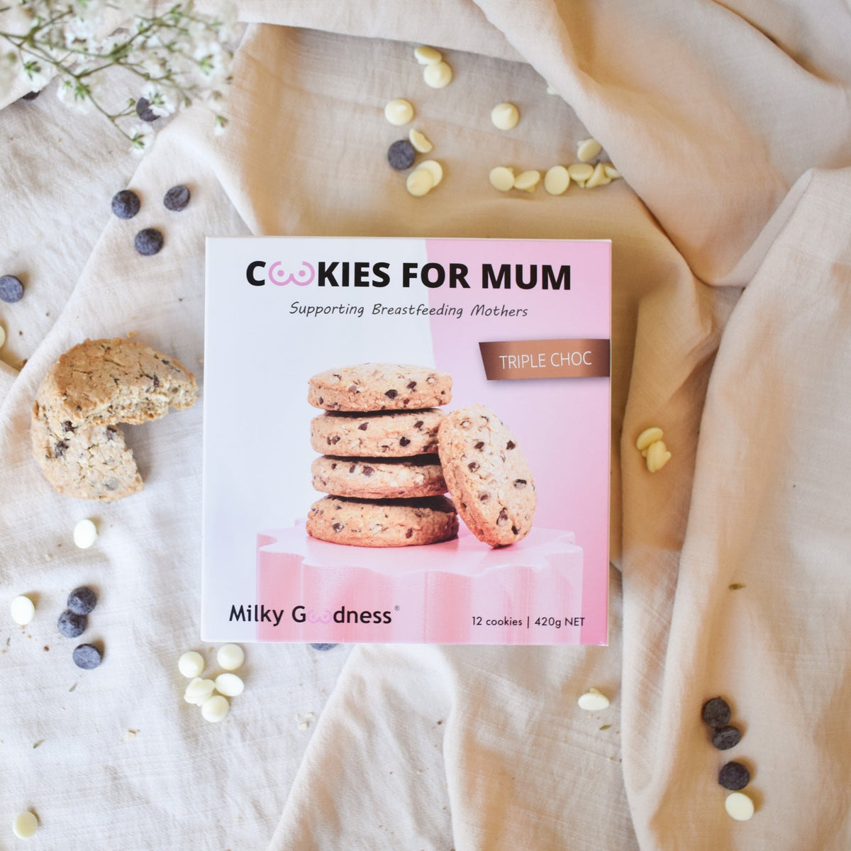 Triple Choc Lactation Cookies