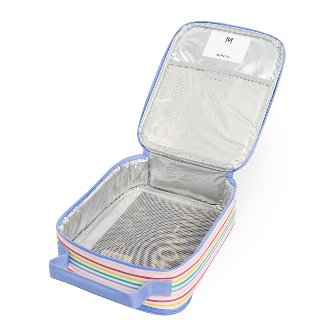 Insulated Lunch Bag (Fruity Stripe)
