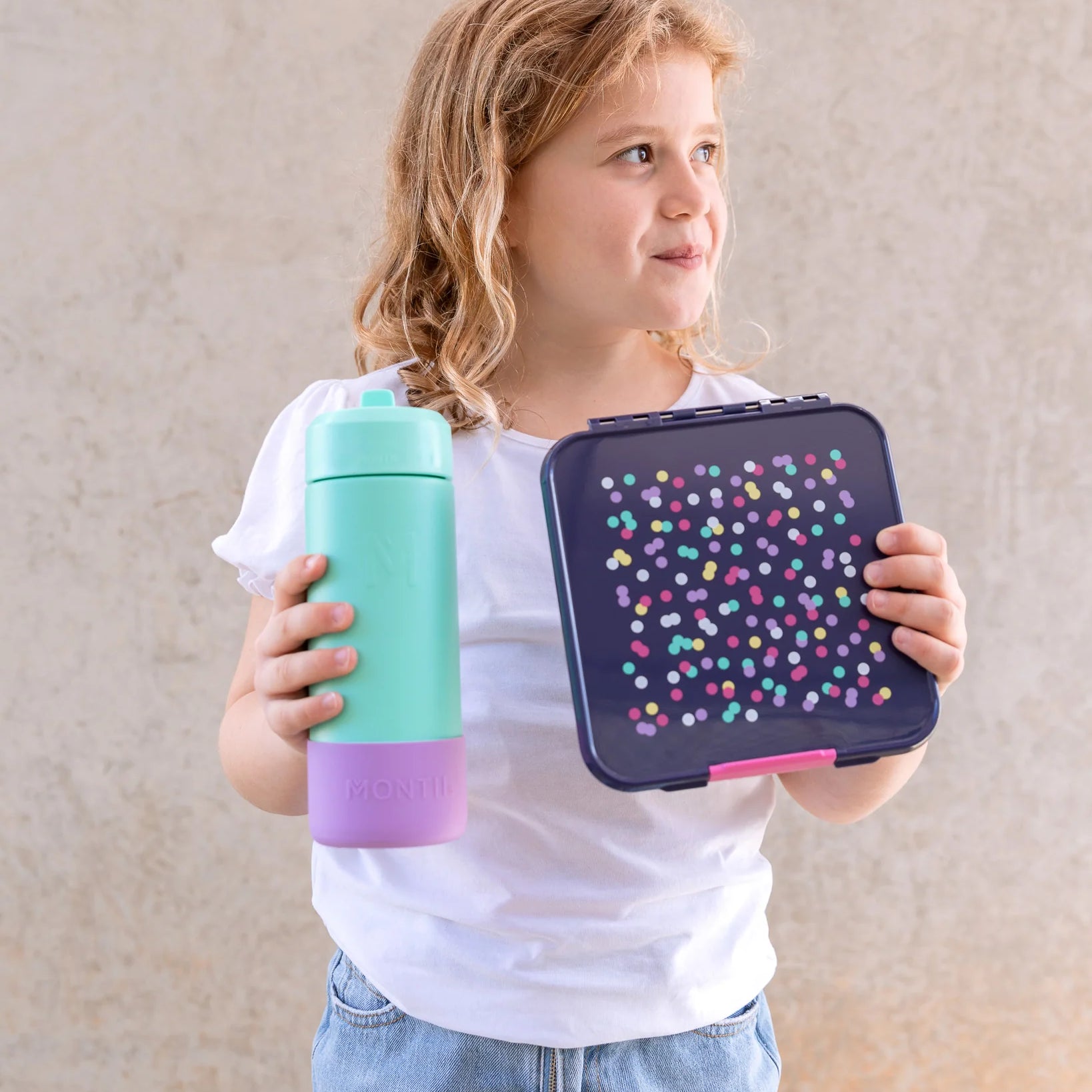 Bento Three Lunch Box (Confetti)