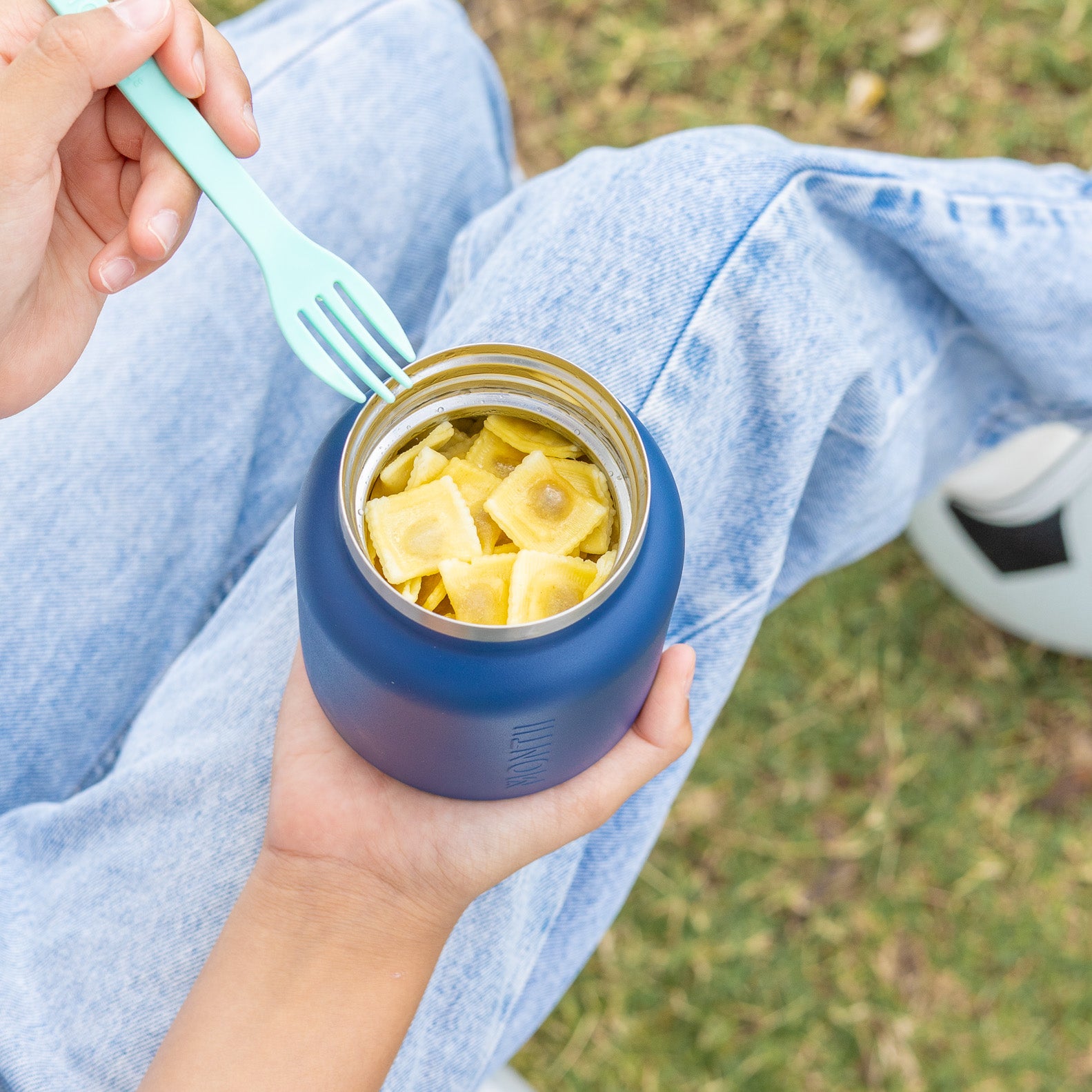 Insulated Lunch Pot ( Navy)