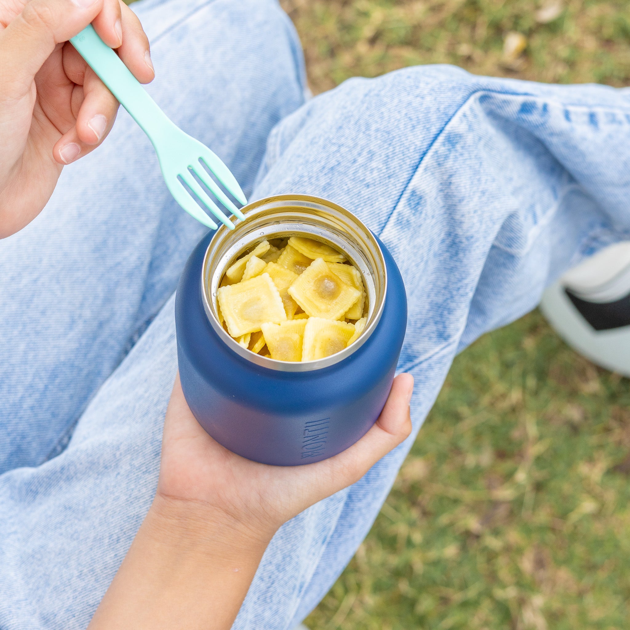Insulated Lunch Pot ( Navy)