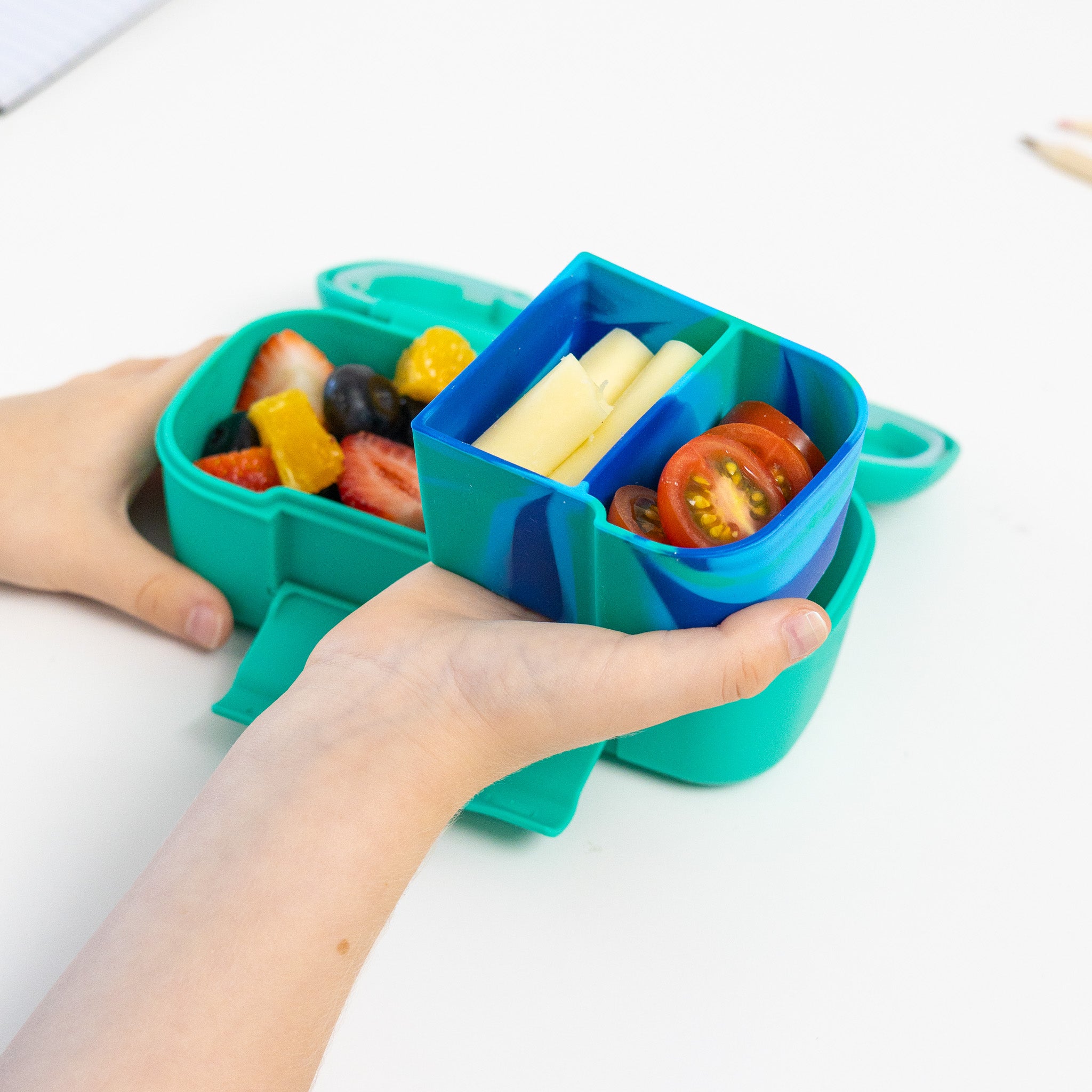 Snack Tray (Coastal Marble)