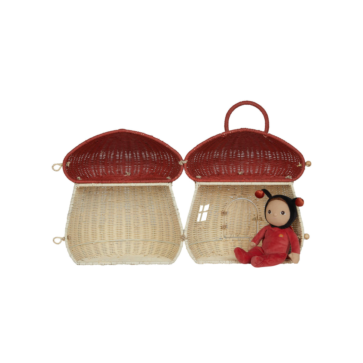 Mushroom Doll House (Red)