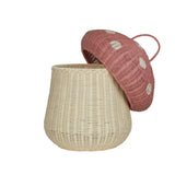 Mushroom Storage Basket (Musk)