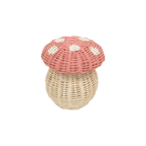 Toadstool Basket (Musk & Straw)