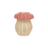 Toadstool Basket (Musk & Straw)