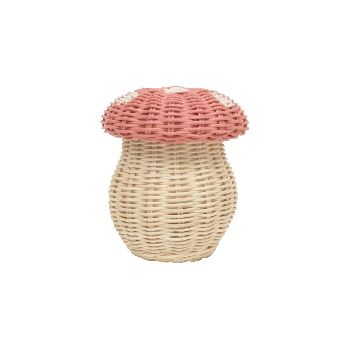Toadstool Basket (Musk & Straw)