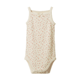 Camisole Pointelle Bodysuit (Dandelion)