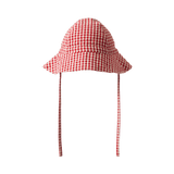 Sun Hat (Red Gingham)