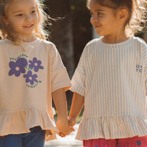 Beach Stripe Boxy Tee