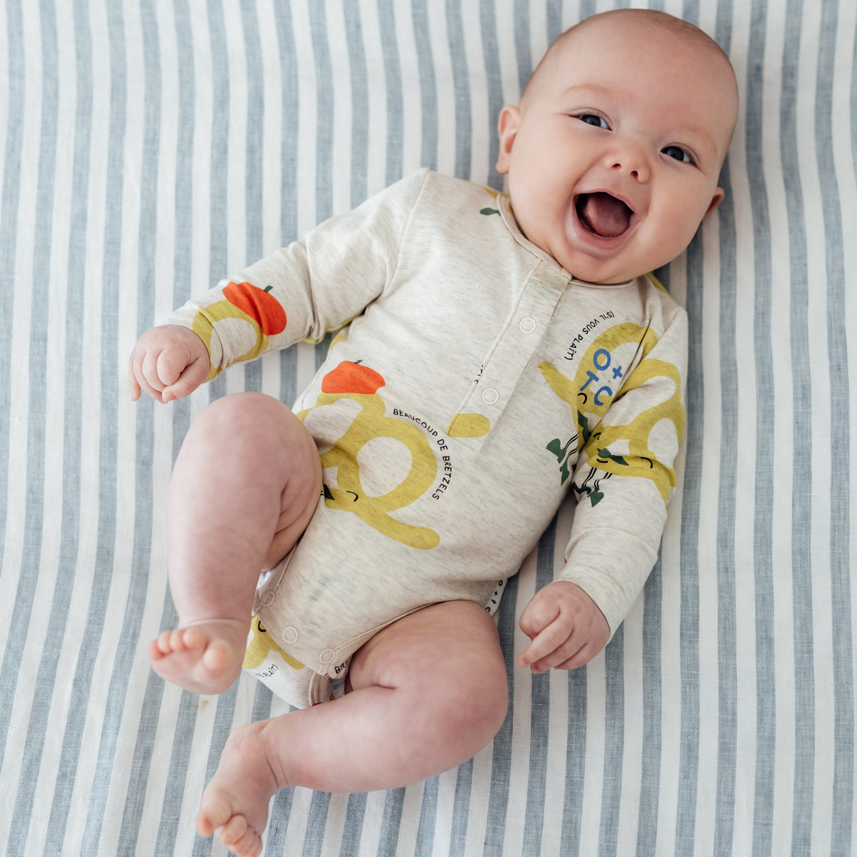 Monsieur Pretzel LS Bodysuit