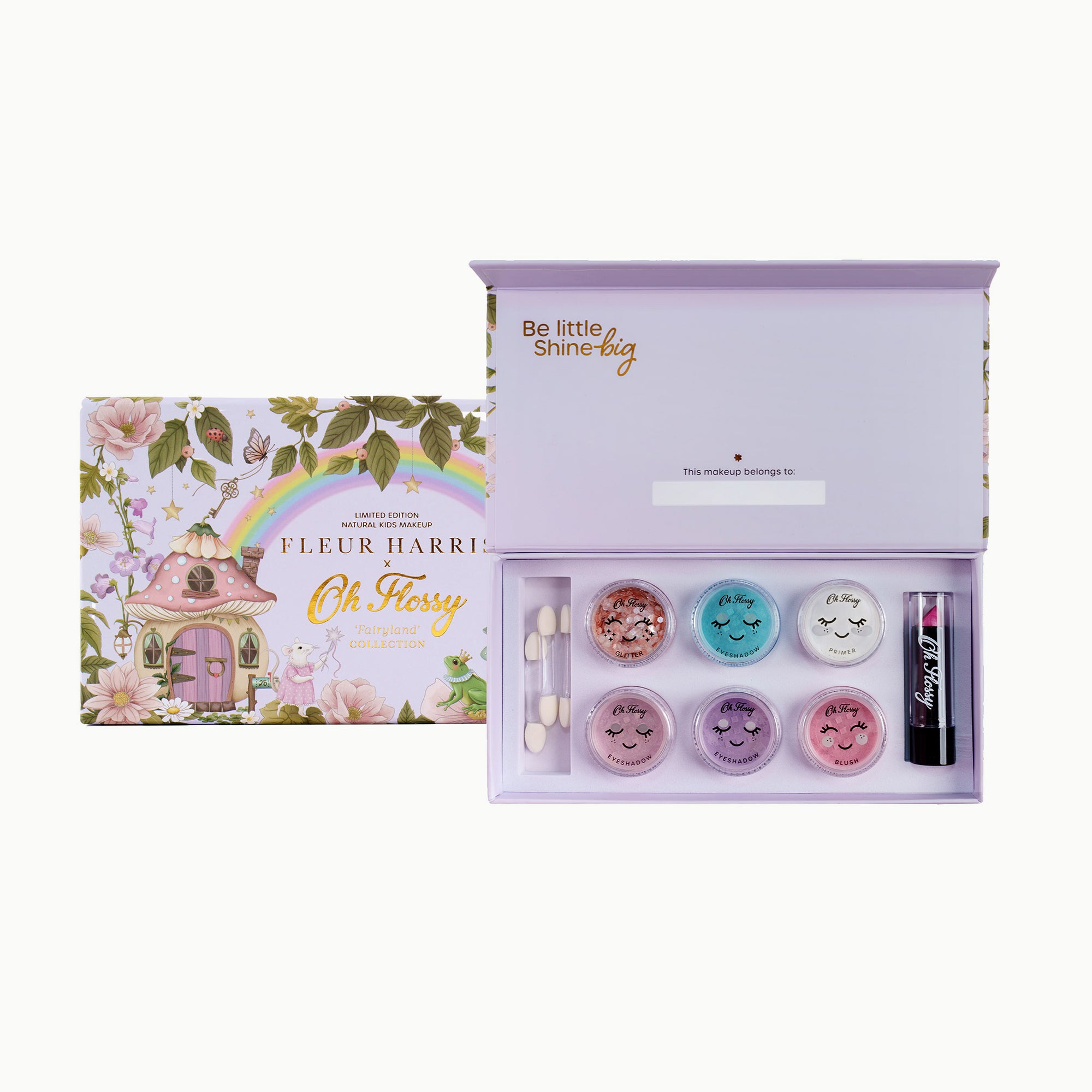 Oh Flossy X Fleur Harris - Garden Dreams Deluxe Makeup & Glitter Set