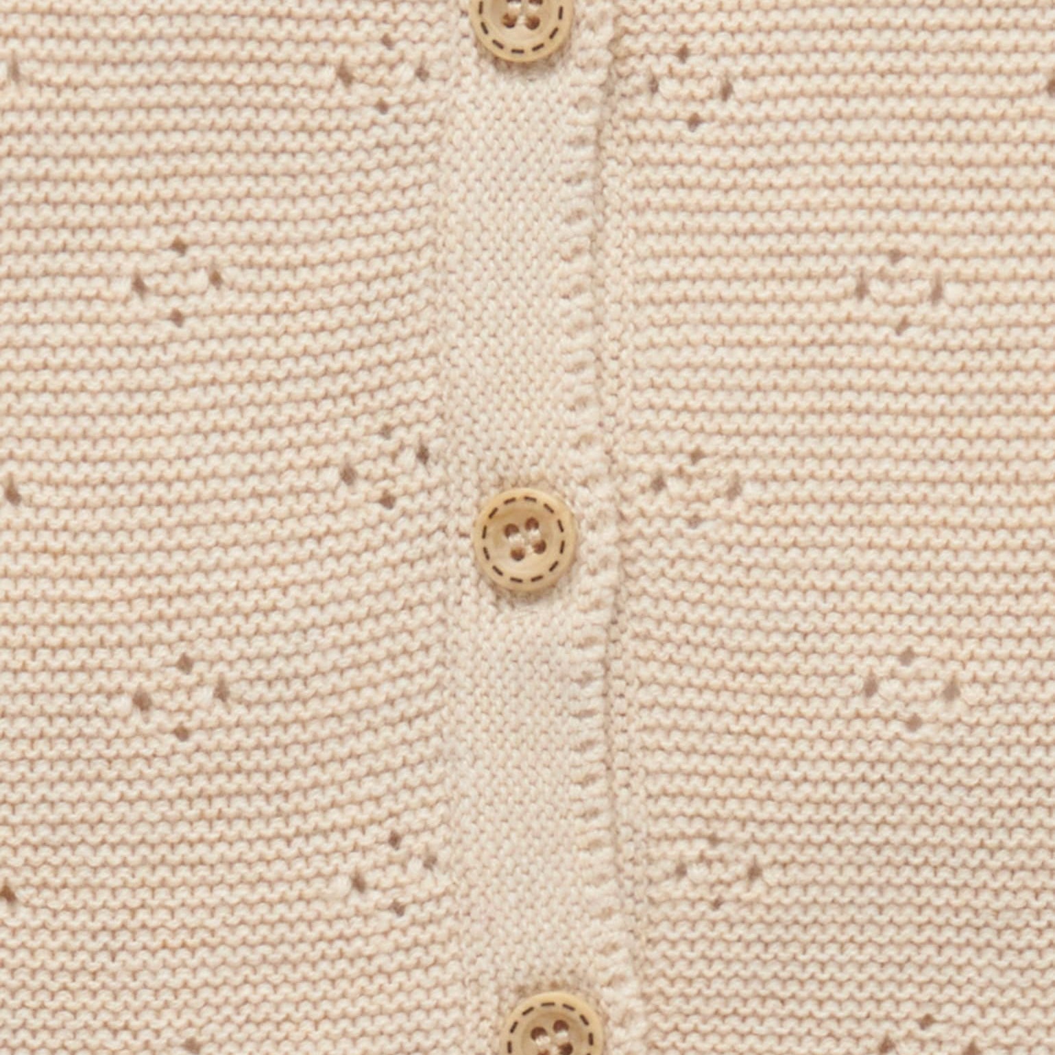 Oatmeal Posie Cardigan