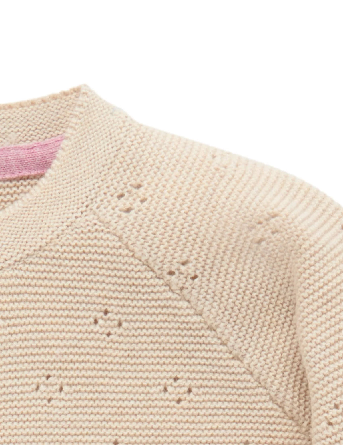 Oatmeal Posie Cardigan