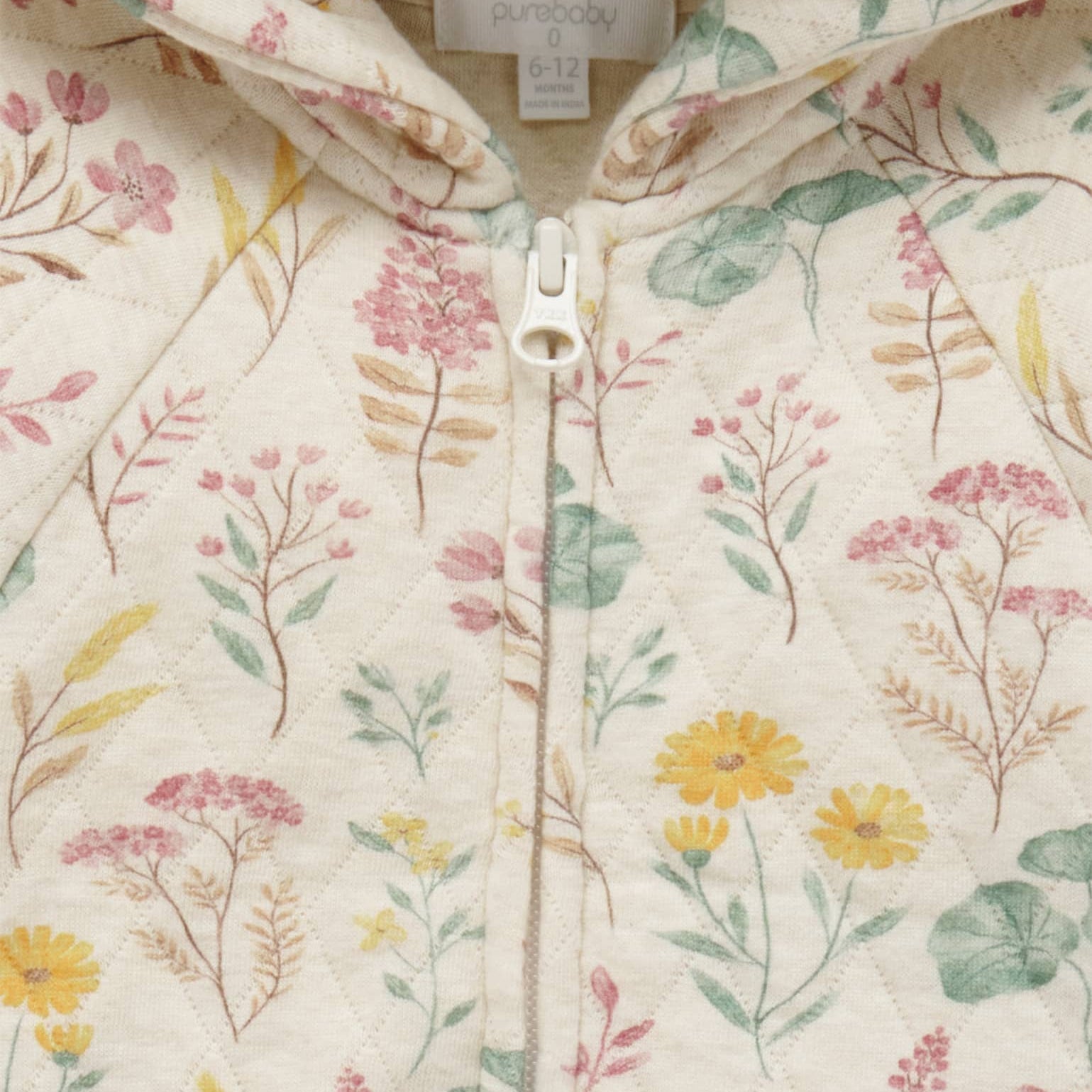 Lilypad Quilted Hoodie