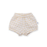 Petal Tee Set (Honey Checks)