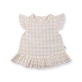 Petal Tee Set (Honey Checks)