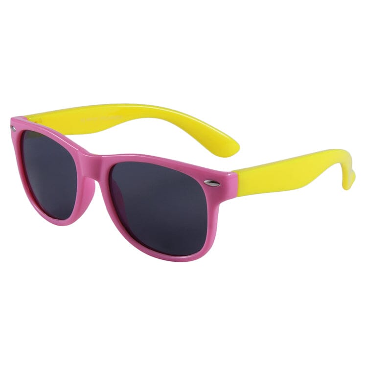 Eye Rollers Sunglasses (Pink/Yellow)